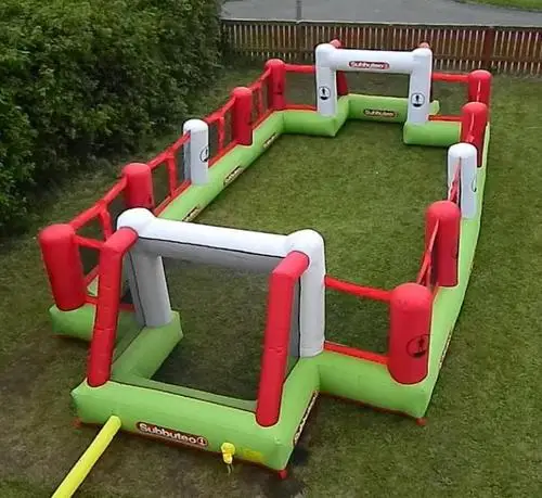 Надувное футбольное поле для детей хорошая надувная игра всей семьи воздушный