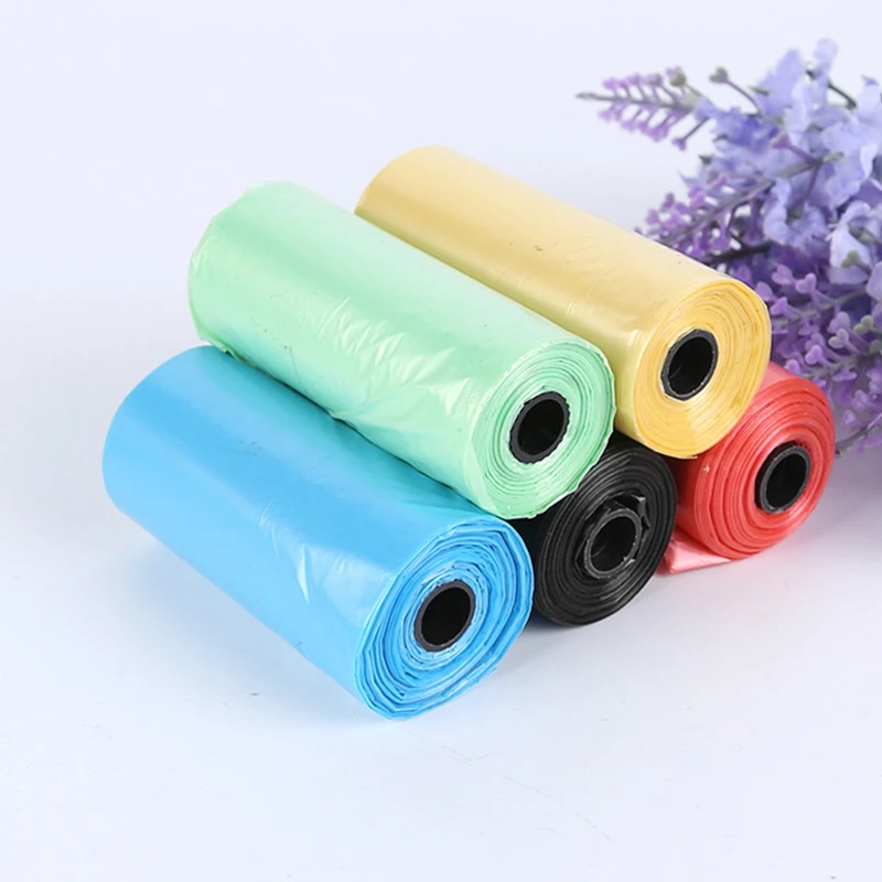 90 Rolls1350 шт. биоразлагаемые пакеты для отходов домашних животных |