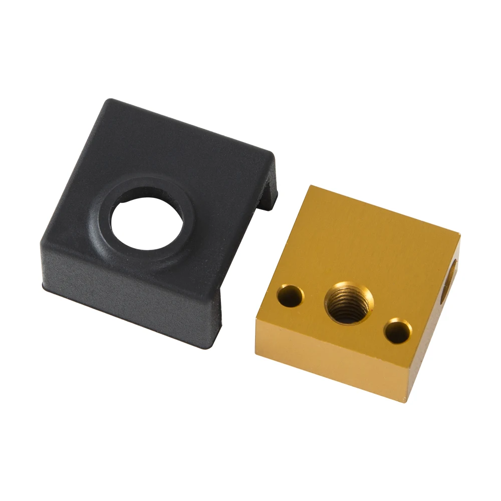 Creality 3d принтер нагреватель Блок Силиконовый чехол MK7/MK8/MK9 Hotend для Creality CR-10/10 S/S4/S5/Ender 3 3d принтер