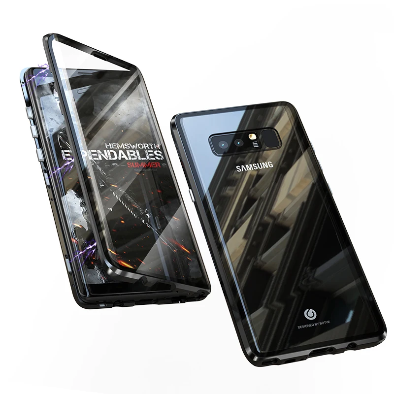 Металлический чехол с полной защитой для Samsung Galaxy S10 Plus передний задний