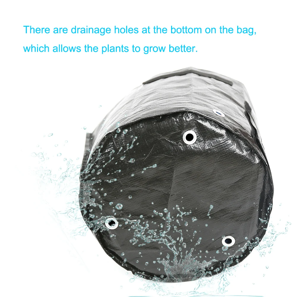 10 галлонов садовые мешки для выращивания растений с ручками защита от УФ