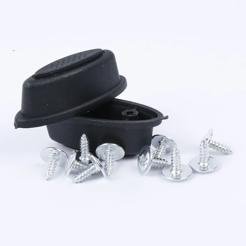 

Горячая Распродажа, модная запасная пластиковая накладка на ножку для багажа, 2 шт., черного цвета, для любого набора сумок