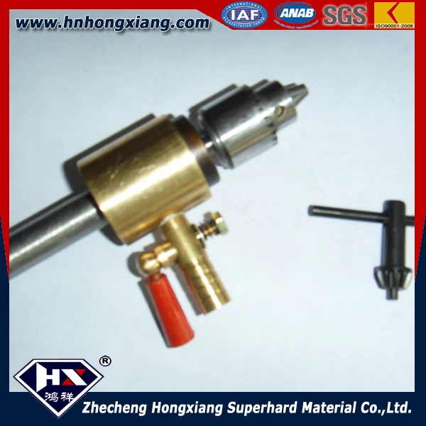 Водяной шарнир для алмазного сверла с тремя хвостовиками