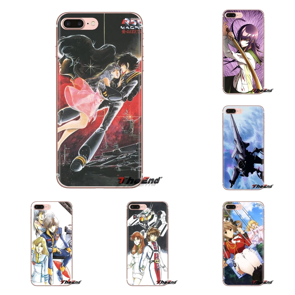 Чехол-сумка для телефона с аниме-принтом Macross II Lovers Again (Dub) Xiaomi Mi4 Mi5 Mi5S Mi6 Mi A1 A2 5X6X8 9