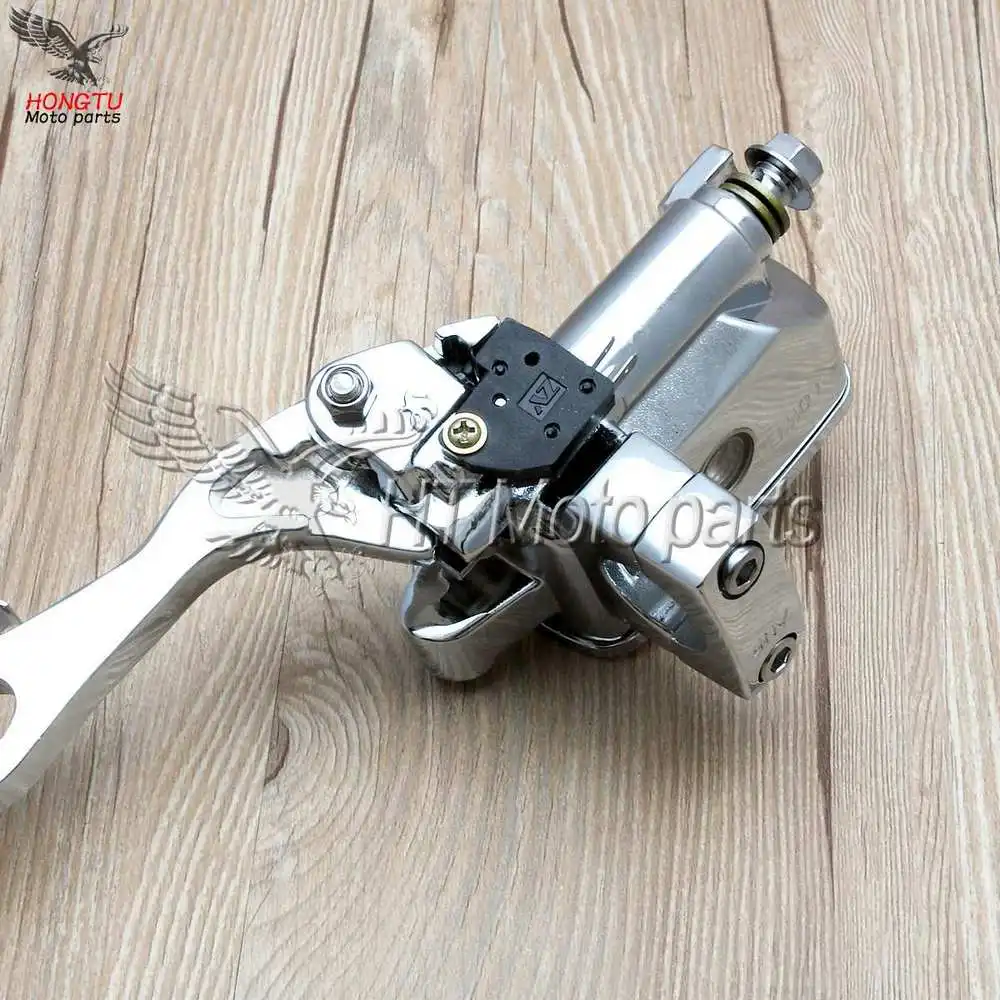 1 &quot25 мм хромированный тормозной цилиндр для Honda Shadow Steed VLX 400 600 Magna 250 750 1100|clutch