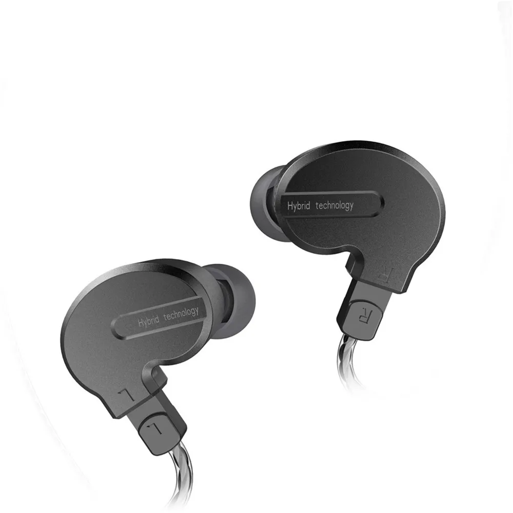 Тройные наушники для водителей BQEYZ KB1 1DD 3BA Hi Fi стерео металлический корпус съемный