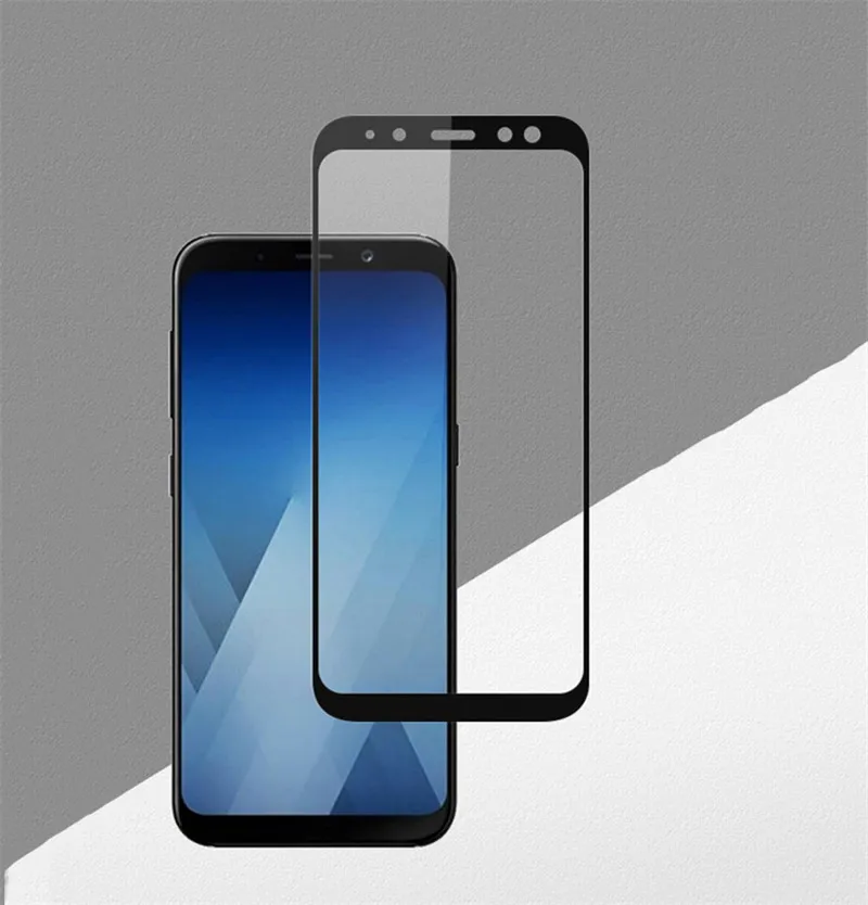 2 шт для samsung Galaxy A8 закаленное стекло 9H Взрывозащищенная защитная пленка для экрана для samsung A8 A6 Plus