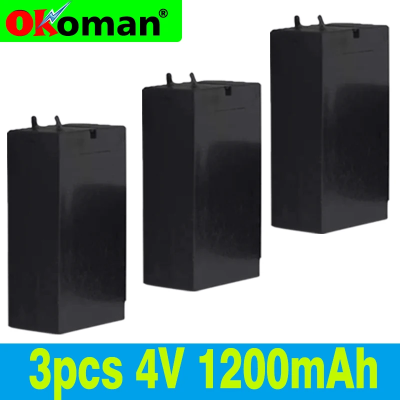 4V свинцово-кислотная батарея 1200MAH Электронные игрушки настольная лампа фонарик москитные катушки аккумуляторные батареи для хранения