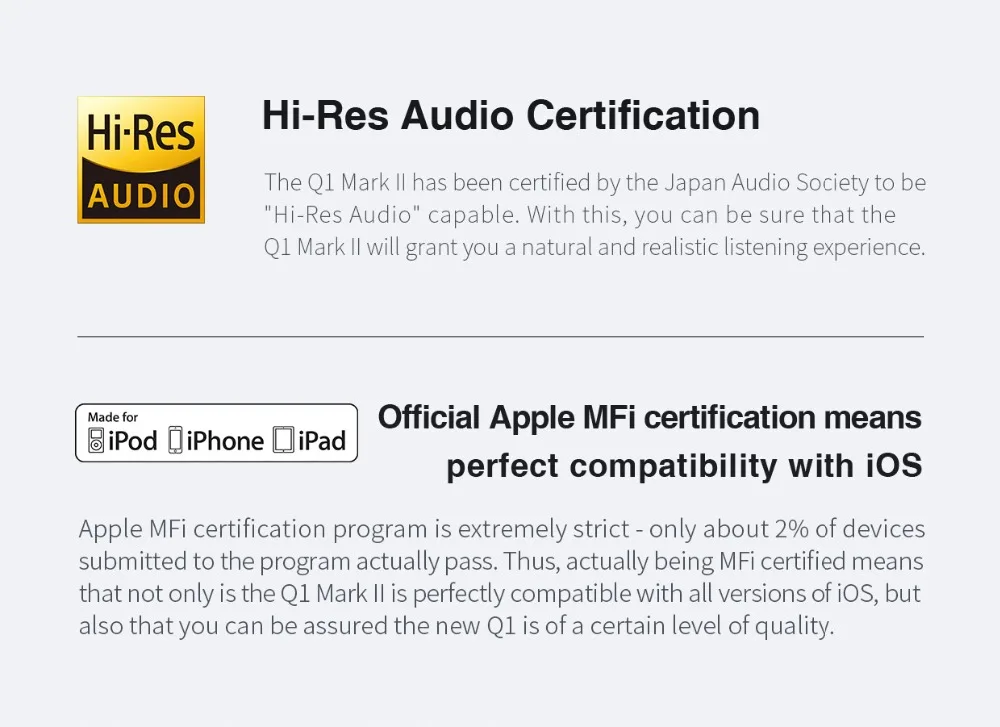 Новое поступление FIIO Q1 Mark II родная DSD декодирование HiFi портативный усилитель для наушников(есть купон