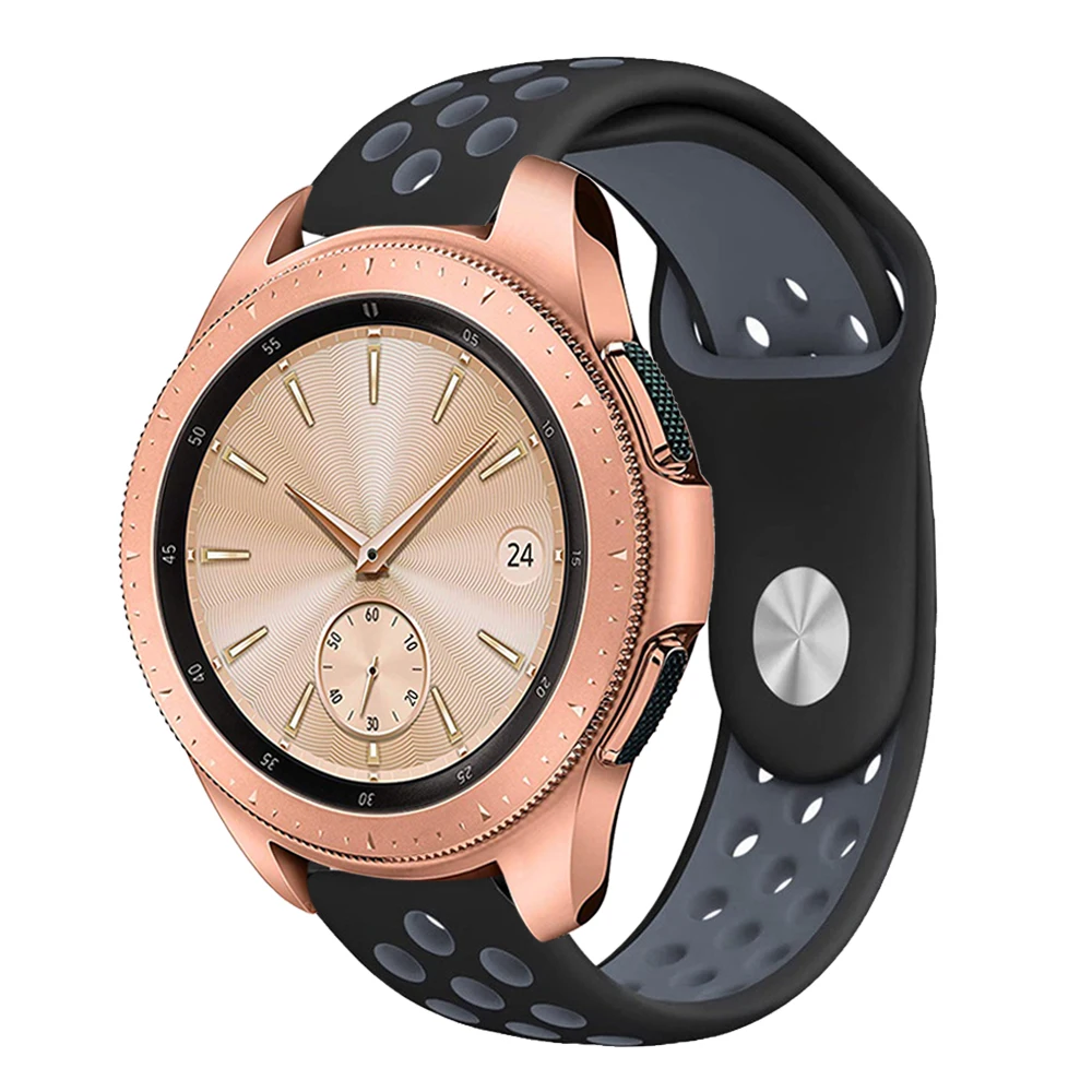 Спортивный силиконовый ремешок для Samsung Galaxy Watch 42 мм браслет на запястье