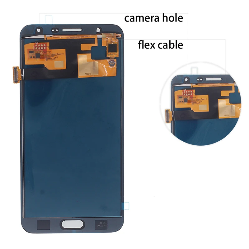 AMOLED для Samsung Galaxy J7 2015 J700 J700F J700H ЖК дисплей с сенсорным экраном дигитайзер в сборе