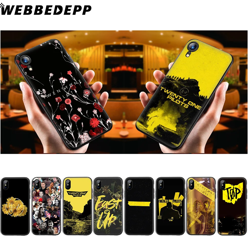 Мягкий силиконовый чехол Twenty One Pilots 21 для iPhone 11 Pro Xr Xs Max X или 10 8 7 6 6S Plus 5 5S SE Case |