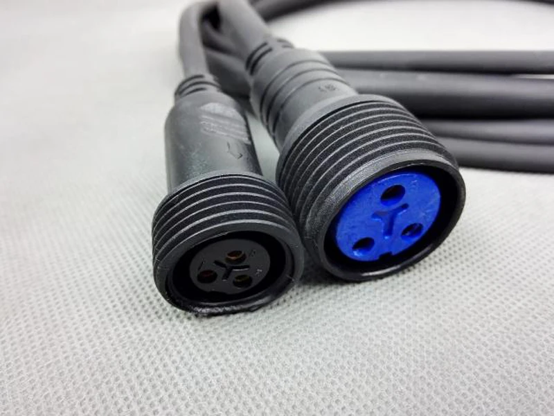 Водонепроницаемый удлинитель светодиодного сигнала Par DMX512 + Удлинительный