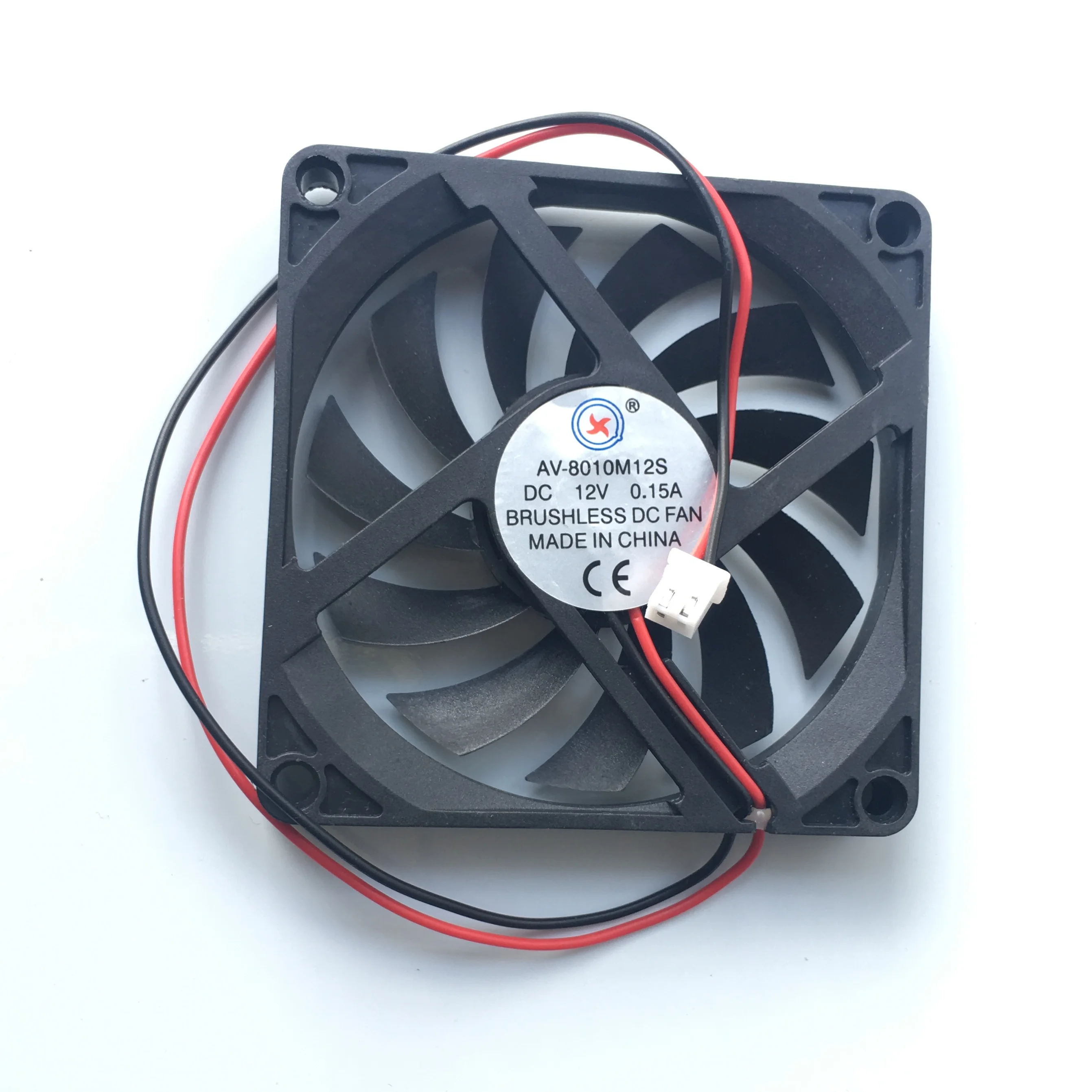 10 pcs /lot x Brushless DC Cooling Fan 11 Blade 12V 8010s 2 Wire | Инструменты