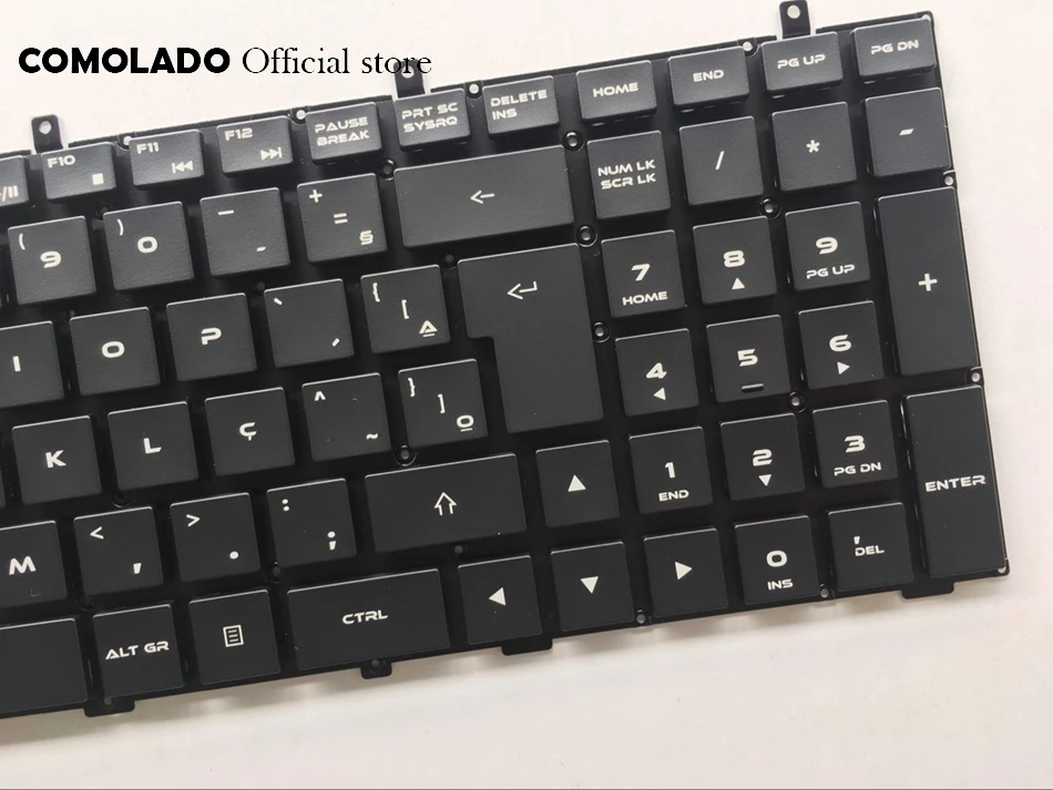 BR Бразилии клавиатура для Clevo W650 W350SKQ W370STQ W670SR W370ET W350ET W350 W370 W655 W670 с Blacklight клавиатуры макет BR