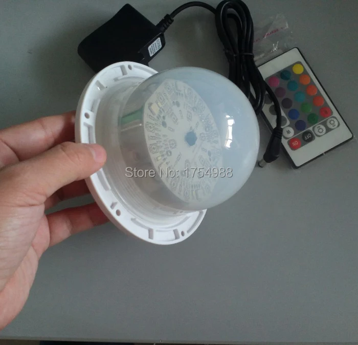 Бесплатная доставка DHL 120 мм База Водонепроницаемая светодиодная лампа для