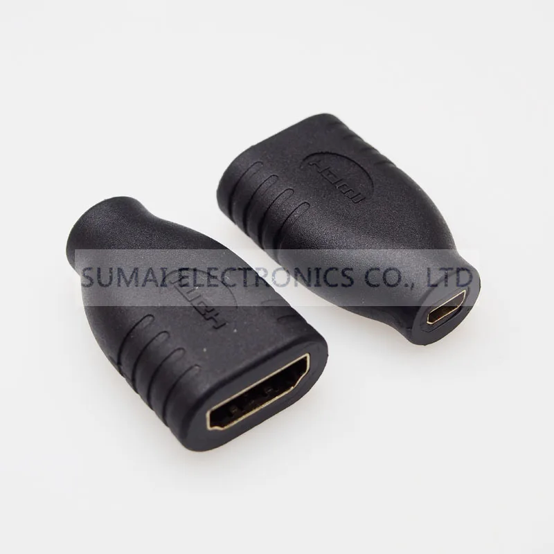 Позолоченный Micro HDMI A женский к D адаптер Jack | Электроника