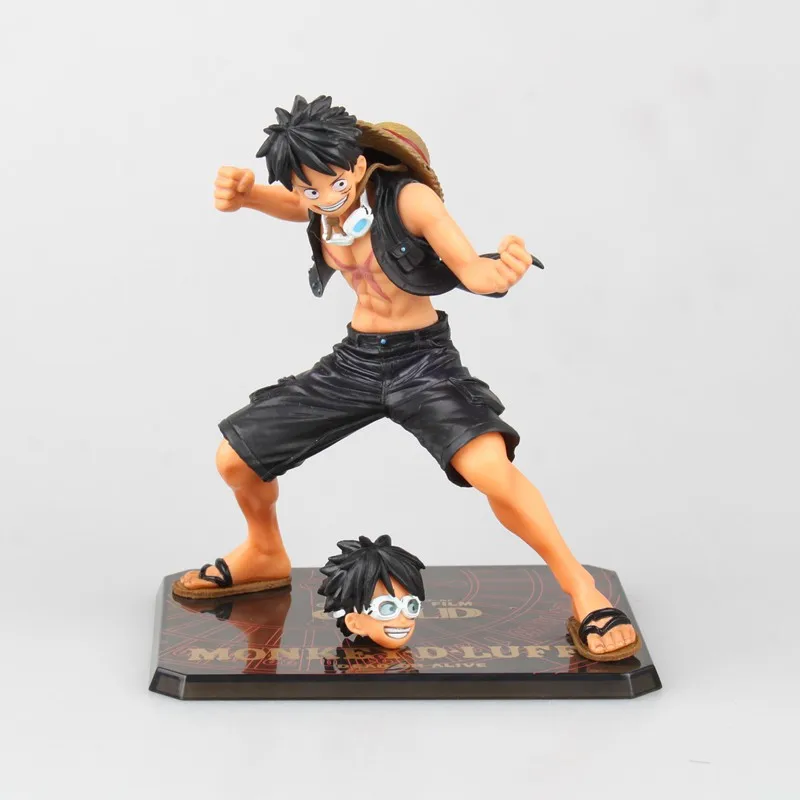 Аниме цельная пленка Золотая Ver Обезьяна D Luffy мертвый или живой ПВХ фигурка