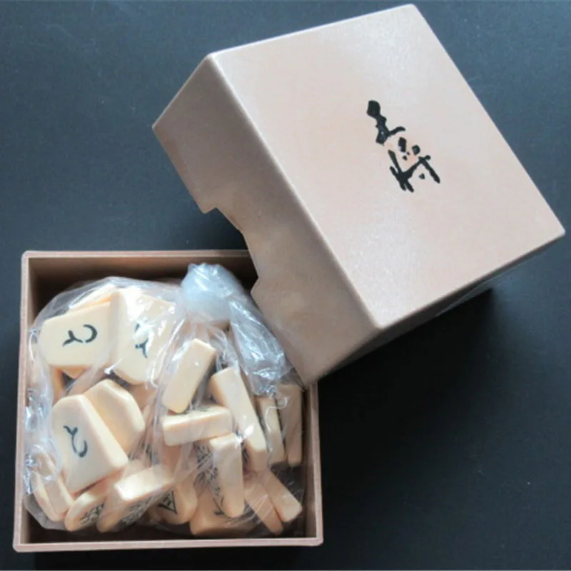 BSTFAMLY Organic Japan Shogi 27*25*5 см 40 шт./компл. шашки Складная кожаная доска Sho gi шахматная
