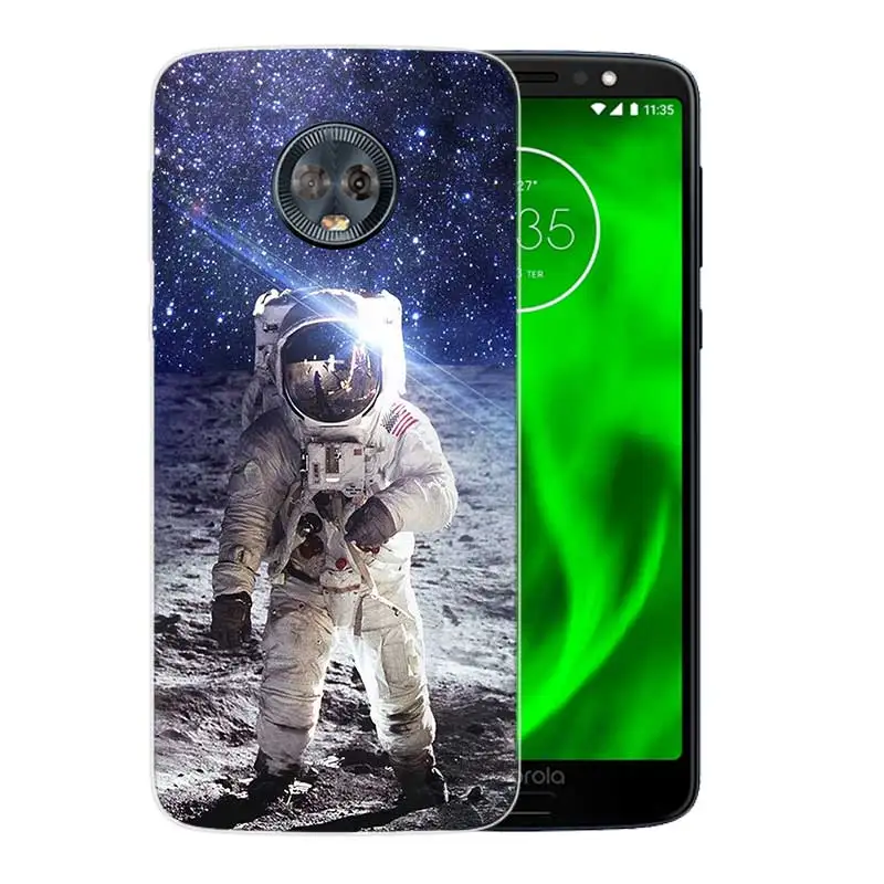 Силиконовый корпус корпуса задняя крышка для Motorola MOTO G5 G5S G6 G4 E4 E5 Plus X4 ривердейла