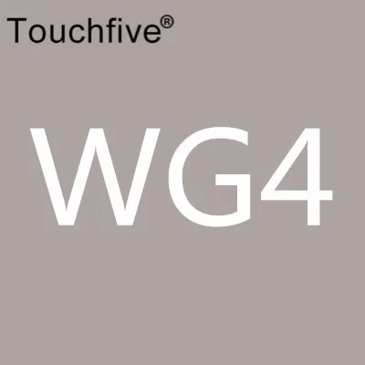 WG4 TOUCHFIVE дополнительный цвет двойная головка художественные маркеры Кисть ручка на спиртовой основе эскизные маркеры манга ручки для рисования товары для рукоделия - Цвет: WG4