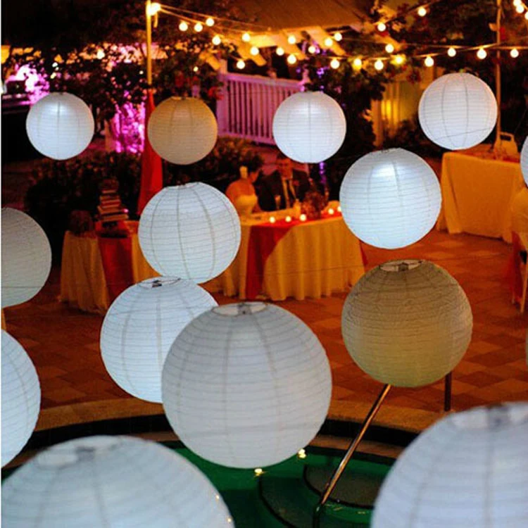 12''(30cm) Round Paper Lanterns for Home&ampParty Decorations Wedding Lantern 20 Colors Choose Chinese 5pcs/lot | Дом и сад