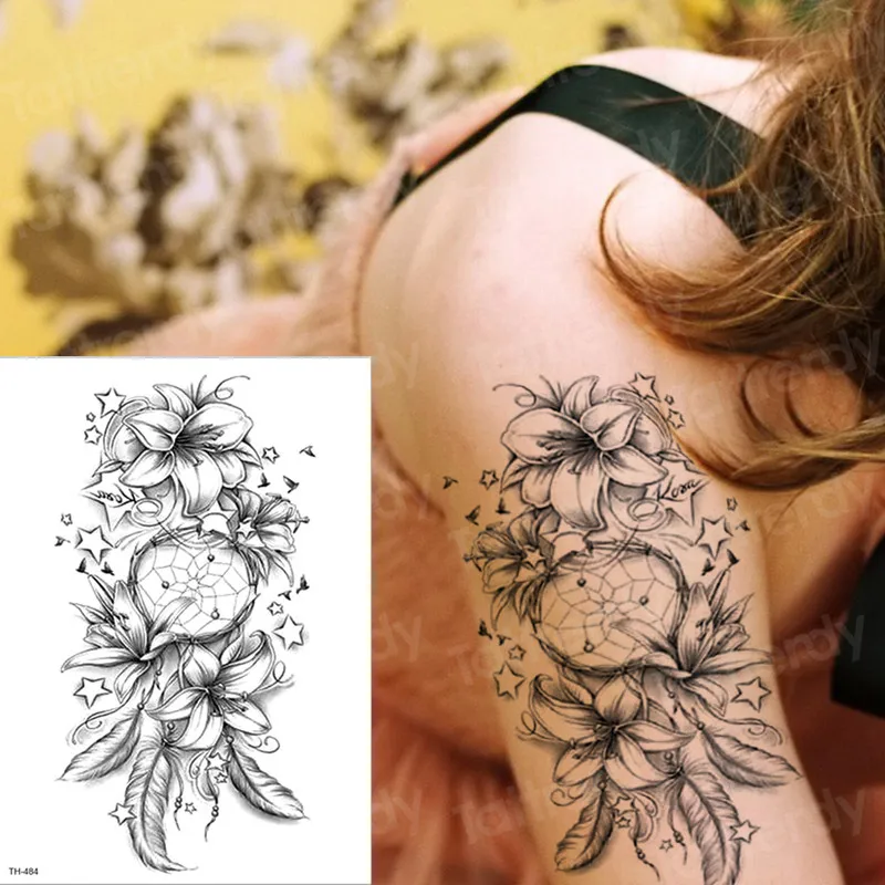 Временная татуировка водостойкая девушка тату на руку секс наклейки временная