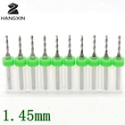 Набор фрез, комплект из 10 твердосплавных насадок 1,45 мм для работ по дереву и металлу