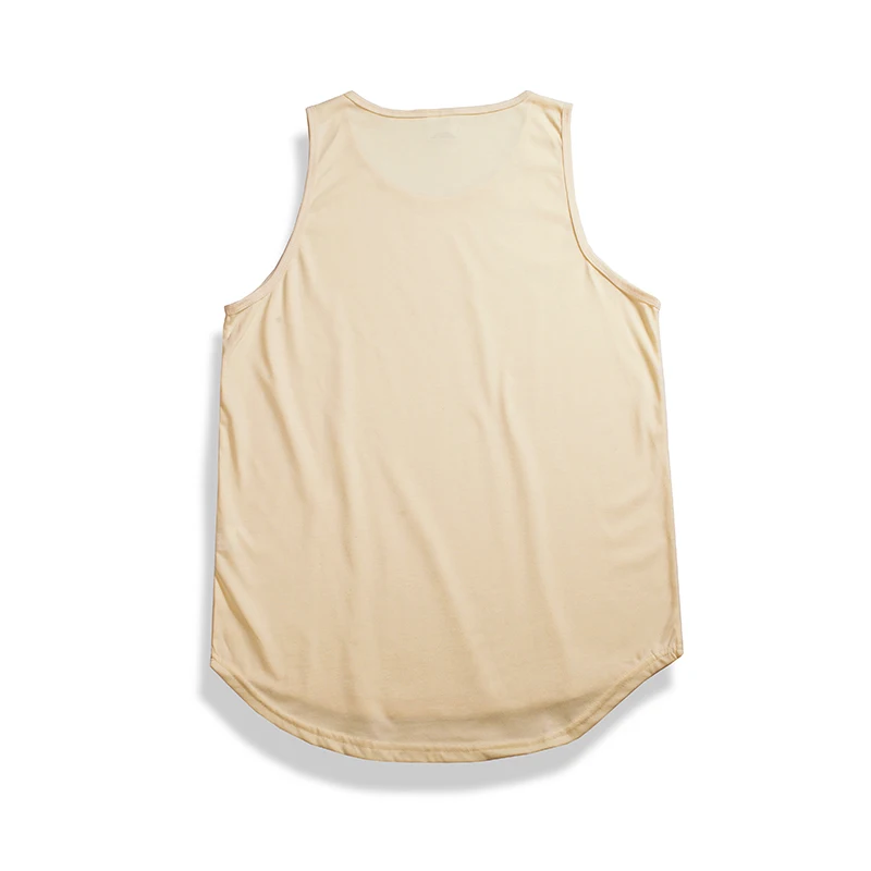 Новое поступление мужской летний Удлиненный топ в стиле хип хоп модный белый