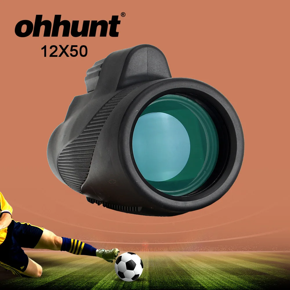 Охотничий оптический монокулярный телескоп ohhunt 12X50 водонепроницаемый