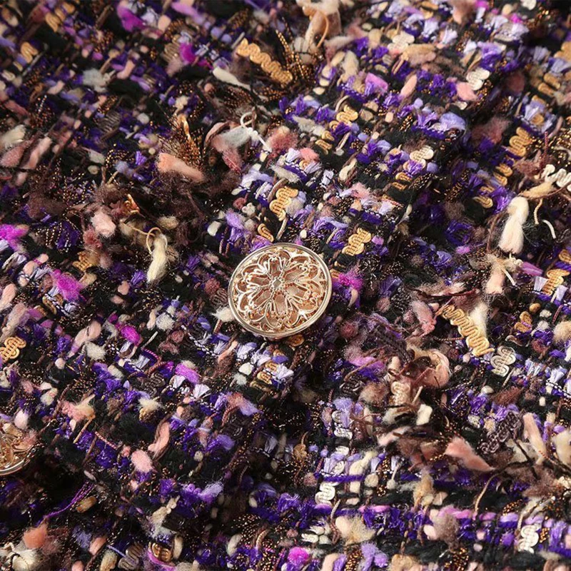 Высокое качество новейшая мода 2019 дизайнер костюм комплект для женщин бисером