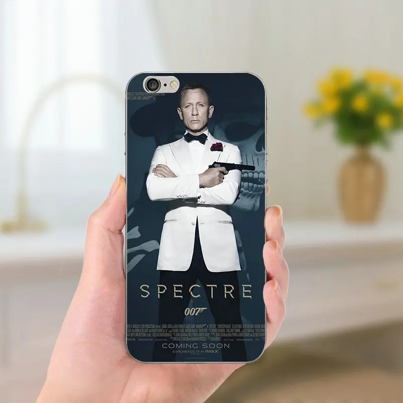 007 Skyfall призрак Джеймса Бонда мягкие тонкие Чехлы для телефона из