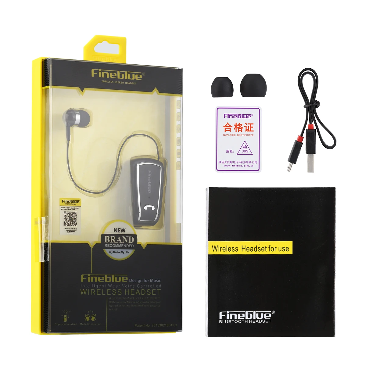 Fineblue F V3 Bluetooth 4 1 Беспроводные стерео наушники в ухо мини гарнитура для iPhone Samsung