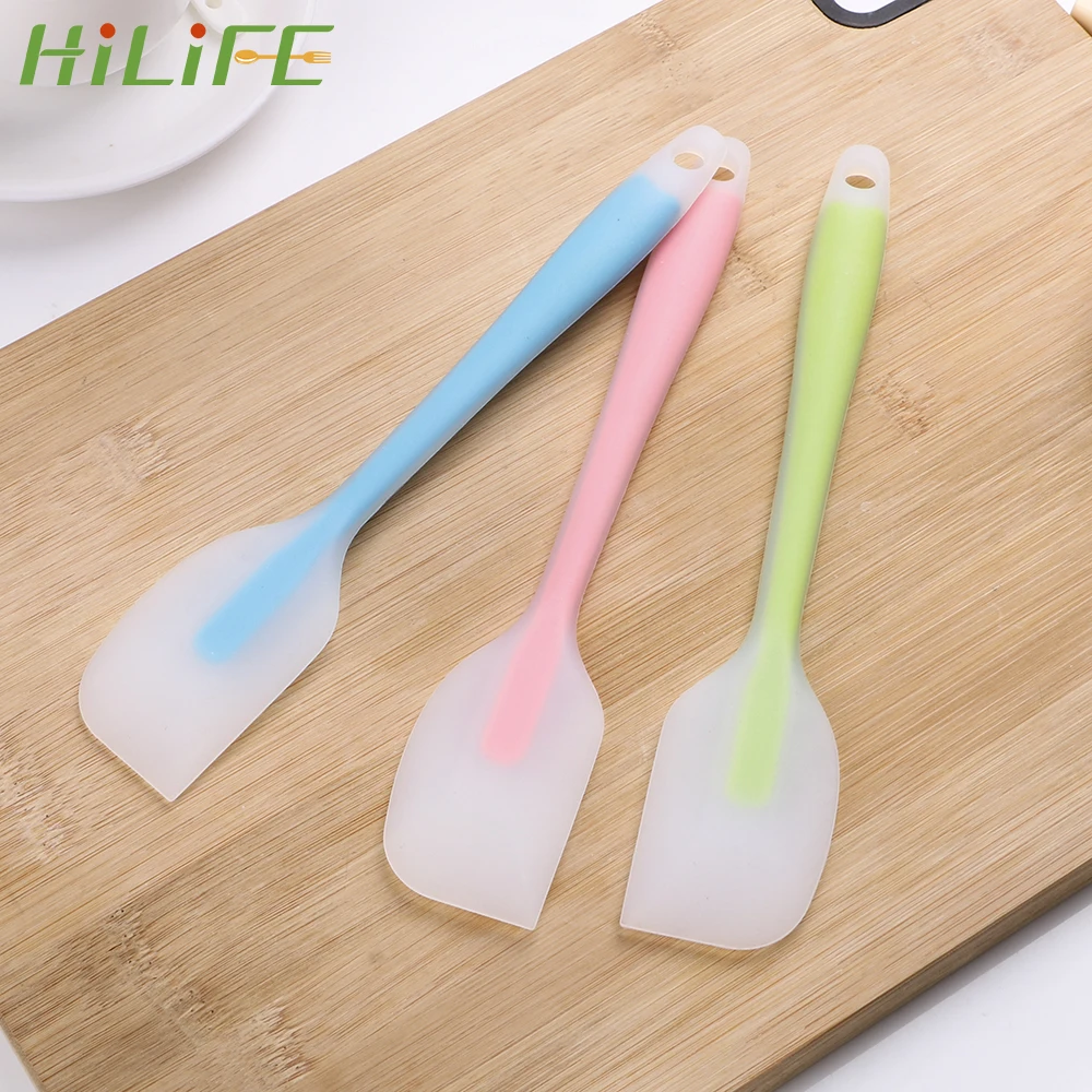HILIFE смеситель для масла Кисть для смазывания торта смешивающий скребок для теста Кондитерские инструменты для выпечки крем для торта силиконовая кулинарная лопатка шпатель для теста