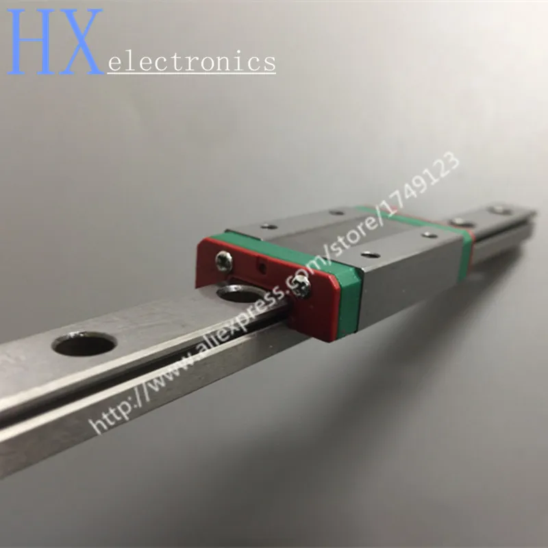 Бесплатная доставка 5 наборов миниатюрных линейных направляющих 400 мм MGN12 + MGN12H |