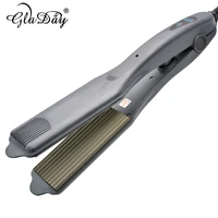 professional hair straightener waver iron corn electric hair crimper machine with euusuk plug hair ripple