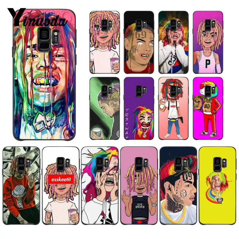 Чехол для телефона Yinuoda в стиле хип-хоп рапура Tekashi 69 6ix9ine Новый чехол Samsung Galaxy S9 plus