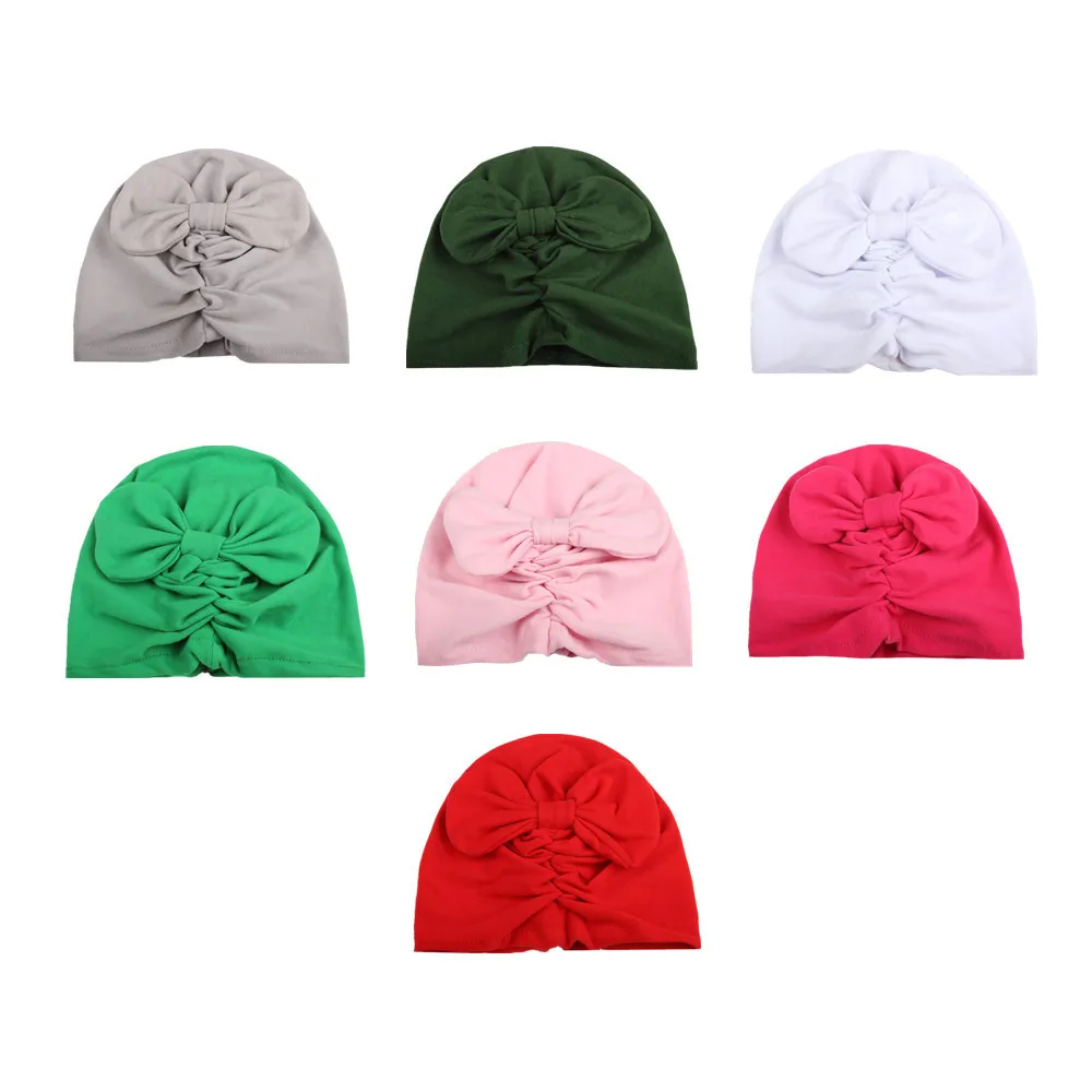 1 шт. Детская шапка-тюрбан с бантом | одежда и обувь