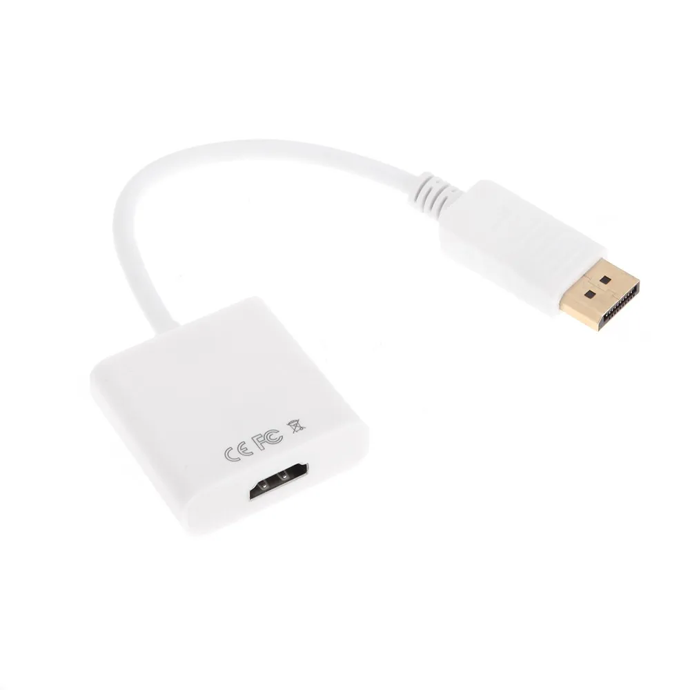 Renensin 1080p кабели DP Display Port Male to HDMI Female конвертер адаптер кабель для ноутбука Apple|display