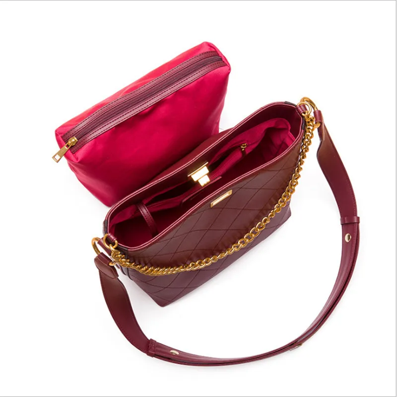 ALAVCHNVA original design new ladies small fragrance style fashion shoulder slung leather sub-package 1069 | Багаж и сумки