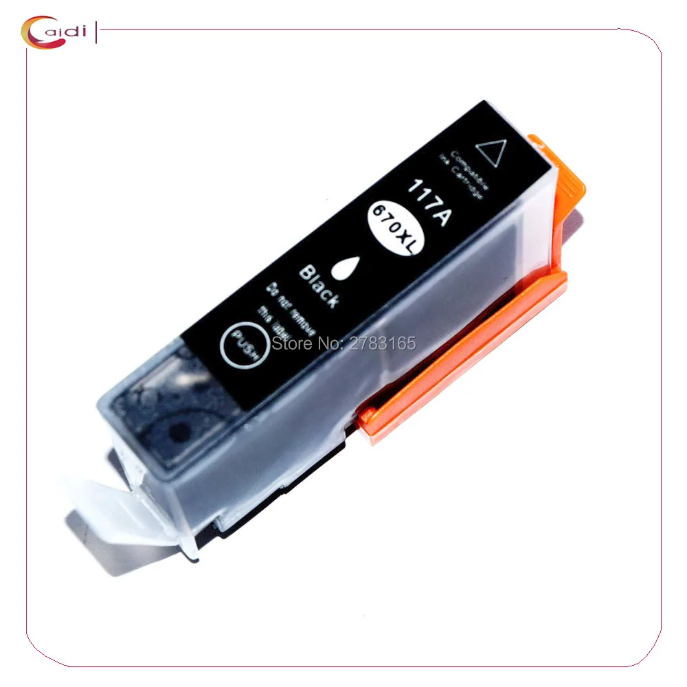 Фото Совместим с чернильным картриджем Hp HP670 670XL Deskjet Advantage 3525 4615 CZ117AL-CZ120AL Inkjet №3