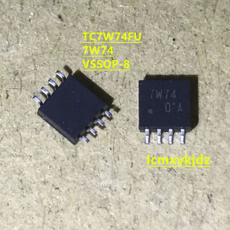 

1 шт./лот, TC7W74 TC7W74FU 7W74 VSSOP-8, новый оригинальный товар, быстрая доставка