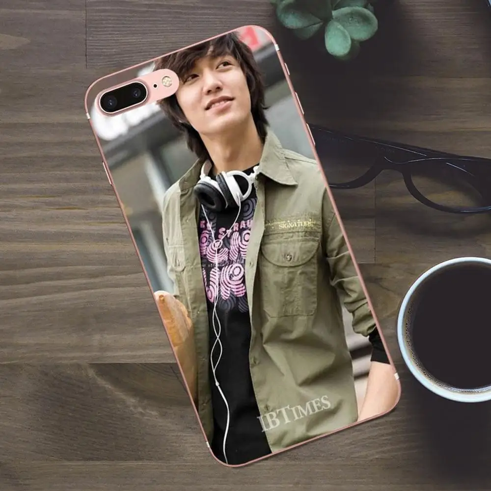 Bixedx мягкая обшивка из ТПУ для Apple iPhone X 4 4S 5 5C SE 6 6S 7 8 Plus Galaxy A3 A5 J1 J2 J3 J5 J7 2017 2018 Lee Min