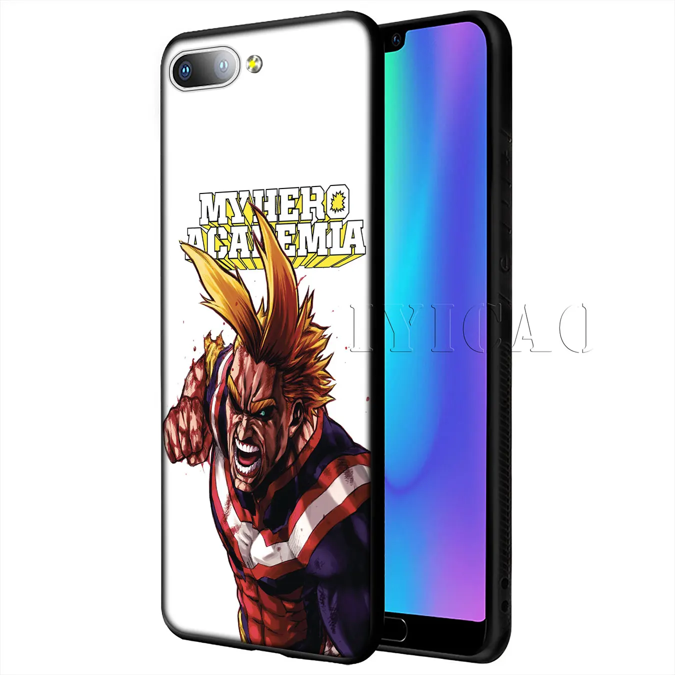 Мягкий силиконовый чехол IYICAO My Hero academic для Huawei Y9 Y7 Y6 Prime 2019 Honor 20 8C 8X 8 9 9X 10 Lite 7C 7X 7A Pro |
