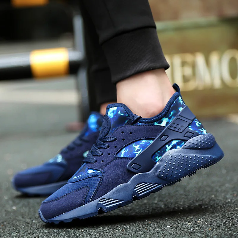 Модная обувь мужские кроссовки летние беговые корзины Homme Air Huaraching дышащая