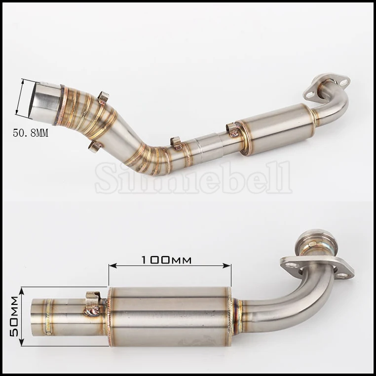NMAX Escape Moto для Yamaha NMAX 155 NMAX 125 NMAX155 NMAX125 слипоны Мотоцикл выхлопная труба akrapovic глушитель с соединительной трубой