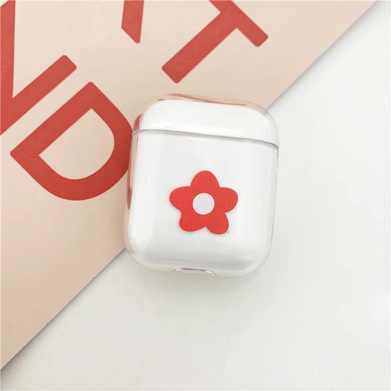 Футляр для AirPods наушников чехол Cute Беспроводной Bluetooth наушники крышка для Airpods AirPods мультфильм защитить крышка прозрачная - Цвет: Style 9