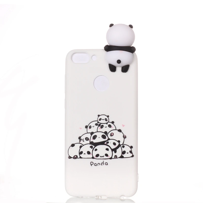 Чехол для Huawei P Smart Case 3D мультяшная игрушка Сова панда Единорог Кошка мягкий