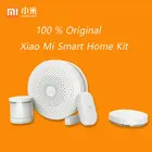 Набор для умного дома Xiaomi Mi, комплект для дома Gateway2, датчик двери и окна, датчик человеческого тела, беспроводной переключатель, умные устройства, наборы для умного дома Mi, 2019