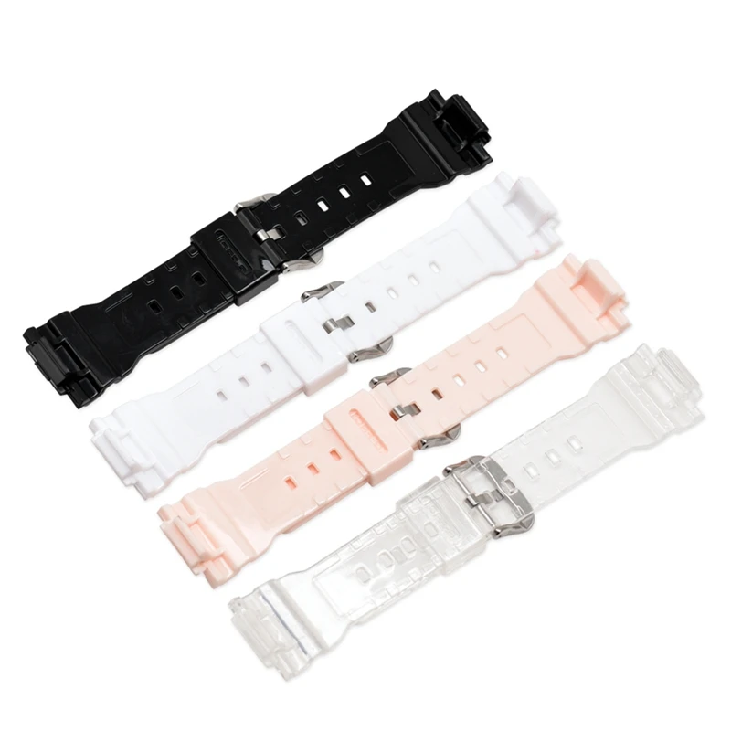 Ремешок силиконовый для Casio GMA110/120/130 111 112 сменный спортивный браслет электронных